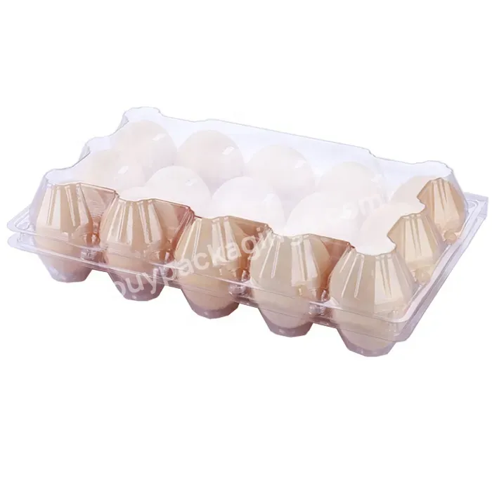 Wholesale And Sales Of High Quality Transparent Plastic 15 And 30 Holes Quail Egg Trays Pulp