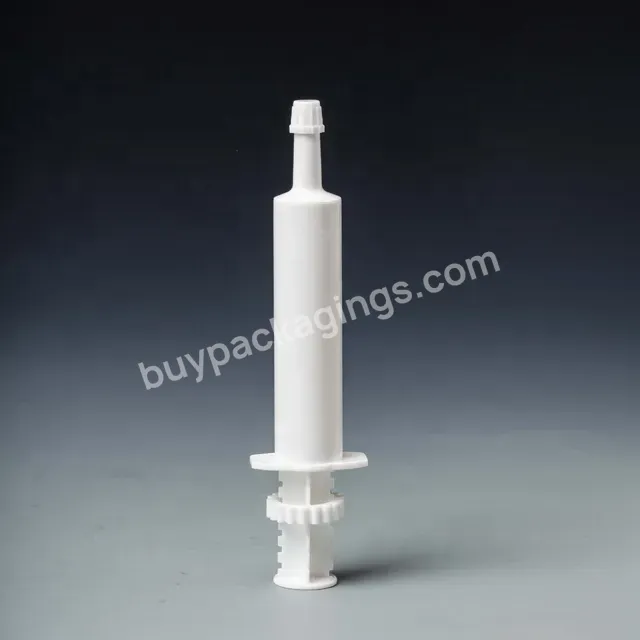 Wholesale Animal Health Medicine Packaging Hdpe 30ml Plastic Disposable Medical Veterinary Syringe With Colored Cap - Buy Plastic Disposable Veterinary Syringe,Sterile Single Use Plastic Syringes,Veterinary Plastic Syringe.