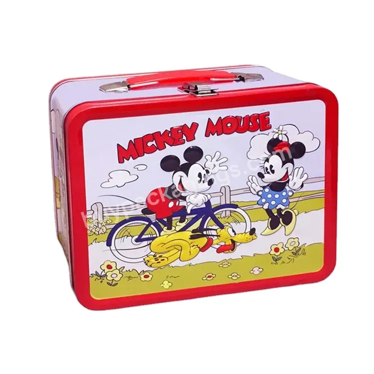 Wholesale Back-to-school Tin Lunch Box - Buy Back-to-school Tin Lunch Box,School Lunch Box With Lock And Plastic Handle,Tin Lunch Box Plain.