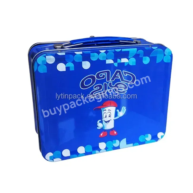 Wholesale Back-to-school Tin Lunch Box - Buy Back-to-school Tin Lunch Box,School Lunch Box With Lock And Plastic Handle,Tin Lunch Box Plain.