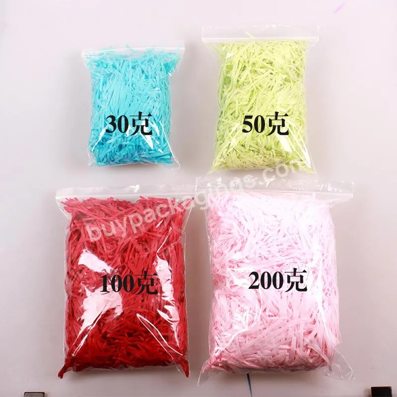 Wholesale Best Price Quality Cut Filler Tissue Packaging Crinkle Machine Shredded Paper For Gift Box
