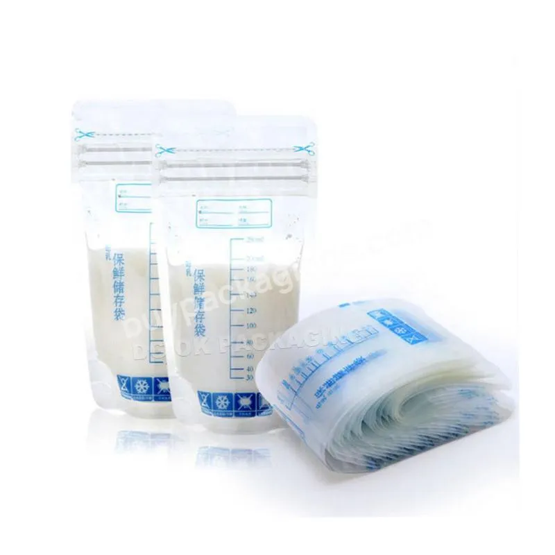 Wholesale Biodegradable Baby Pre-sterilized Breast Milk Freezer Storage Ziplock Bags Pack With Zipper - Buy Top Selling Breast Milk Storage Bag 2023,Storage Bags For Breast Milk,Double Lock Breastmilk Storage Bag Breast Milk.