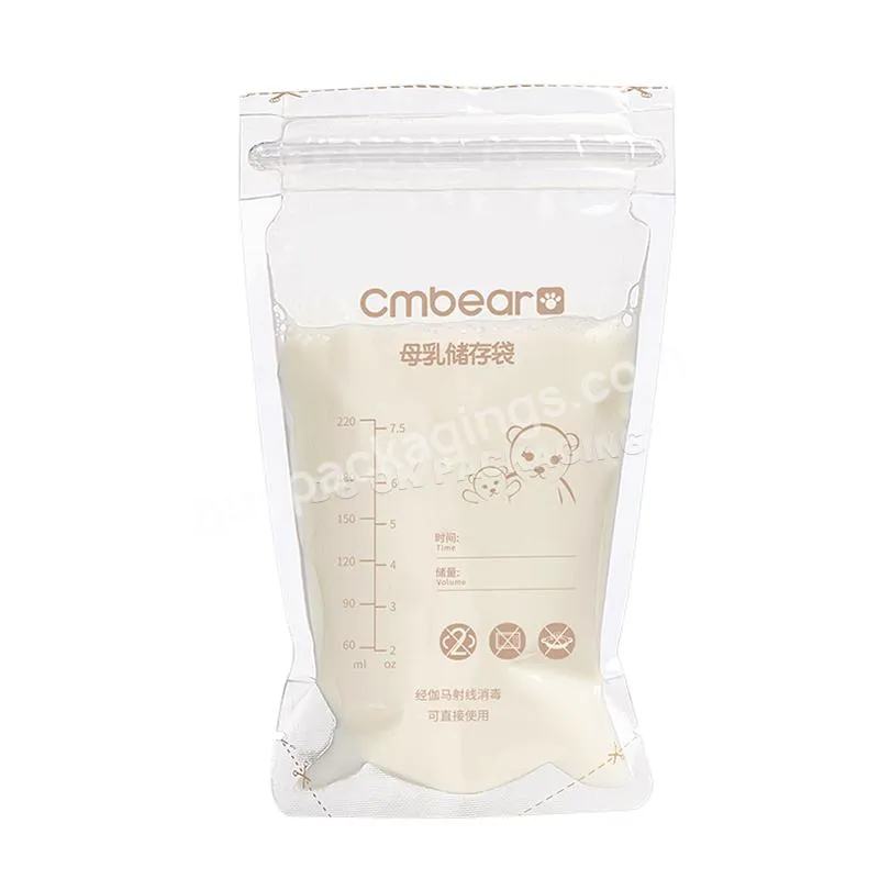 Wholesale Biodegradable Baby Pre-sterilized Breast Milk Freezer Storage Ziplock Bags Pack With Zipper - Buy Top Selling Breast Milk Storage Bag 2023,Storage Bags For Breast Milk,Double Lock Breastmilk Storage Bag Breast Milk.