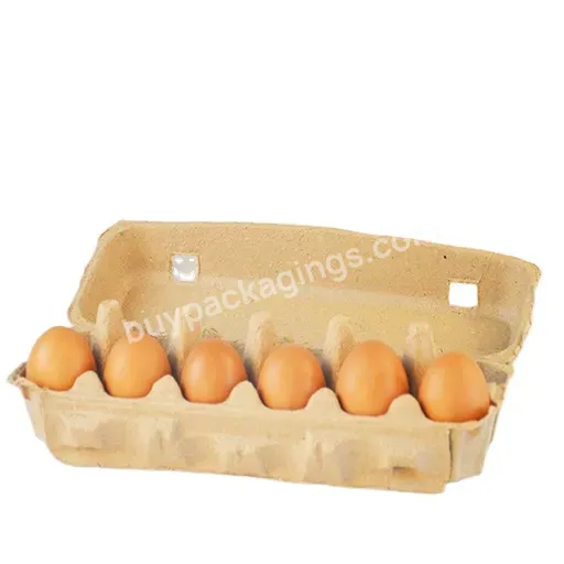 Wholesale Biodegradable Pulp Egg Carton 10 Holes Eggs Boxes Packaging Customized Key Logo Odm Oem Accept - Buy Egg Box Biodegradable Eggs Packaging Biodegradable Poultry Packaging Egg Flat Packaging Molded Pulp Paper Sustainable Tray Ducks,10 Egg Tra