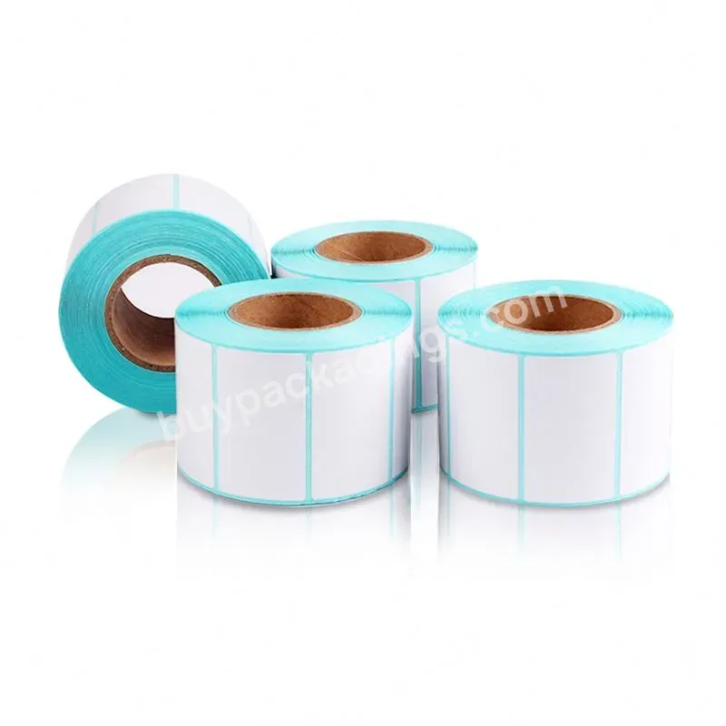 Wholesale Blank Waterproof Printing Material Self Adhesive Thermal Label Paper - Buy Thermal Label Paper,Barcode Paper Labels,Thermal Label Roll.