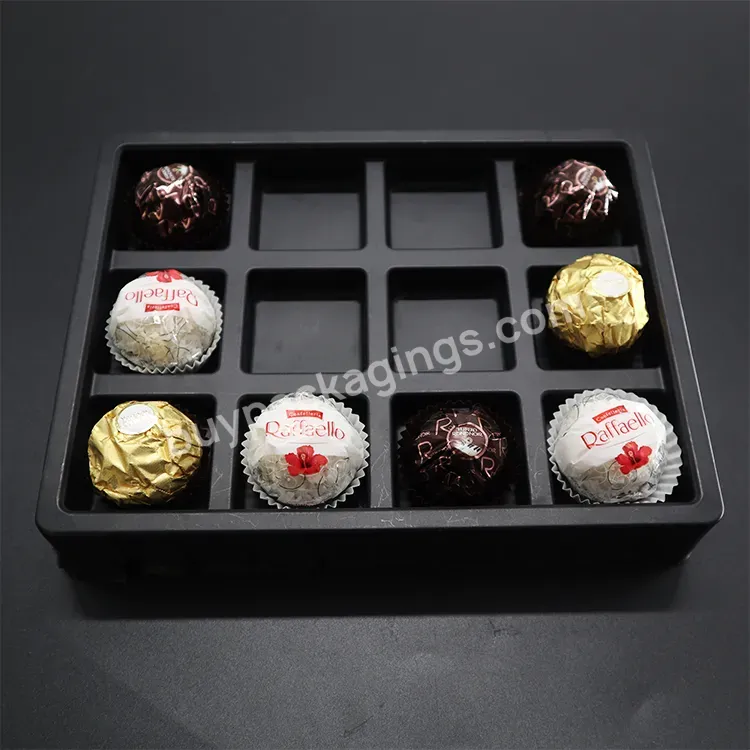 Wholesale Blister Thermoforming Ps/pet 12 Cavity Clear Disposable Blister Plastic Insert Tray Chocolate - Buy 12 Cavity Chocolate Insert Tray,High Quality Disposable Blister Plastic Insert Tray Chocolate,Clear Plastic Chocolate Insert Cavity Tray Wit