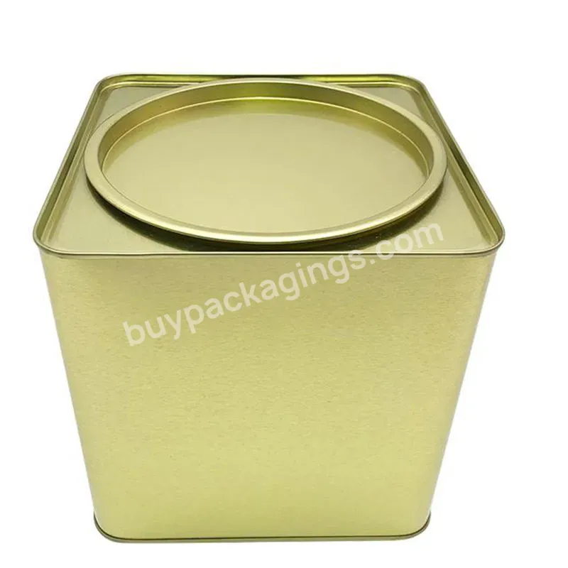 Wholesale Candy Biscuit Tinplate Box Packaging Sealed Food Tin Box Metal Round Paint Tin Cans Container - Buy Round Paint Tin Cans Container,Packaging Sealed Food Tin Box,Candy Biscuit Tinplate Box.
