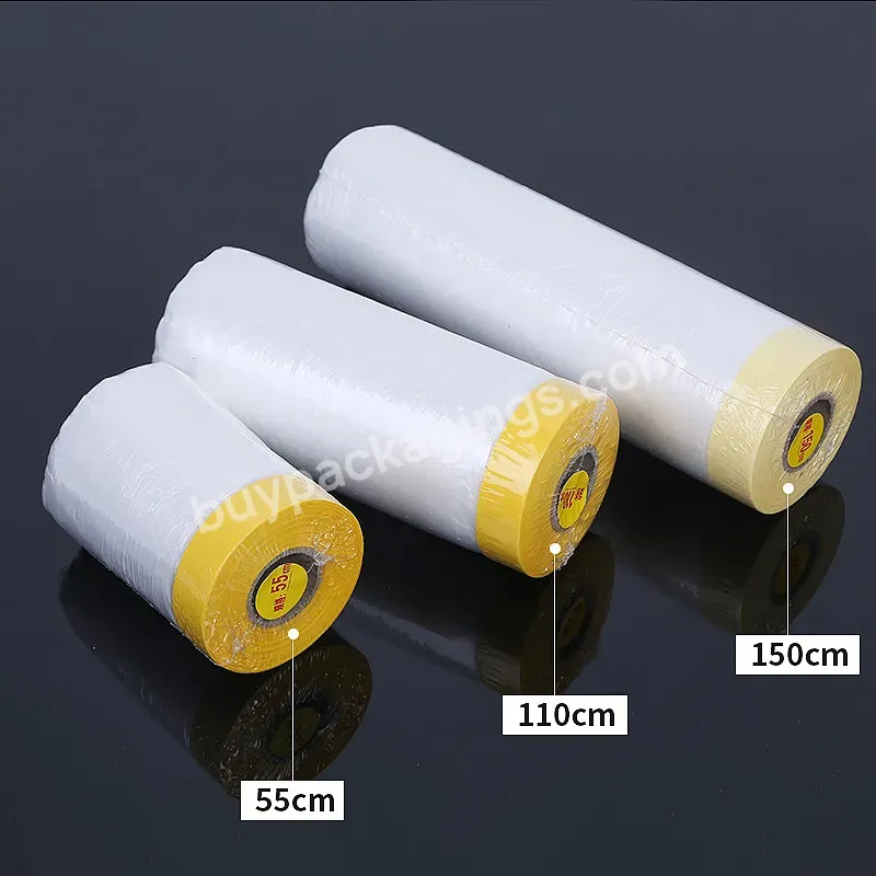Wholesale Car Spray Paint Shielding Film Does Not Penetrate No Residue - Buy Factory Car Shielding Protective Masking Film,Car Protection Factory Masking Film,Car Shielding Spraying Film.