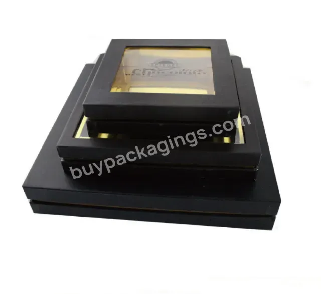 Wholesale Cardboard Paper Packaging Gift Box With Clear Pvc Window Lid - Buy Gift Box With Clear Window,Gift Box,Gift Box.