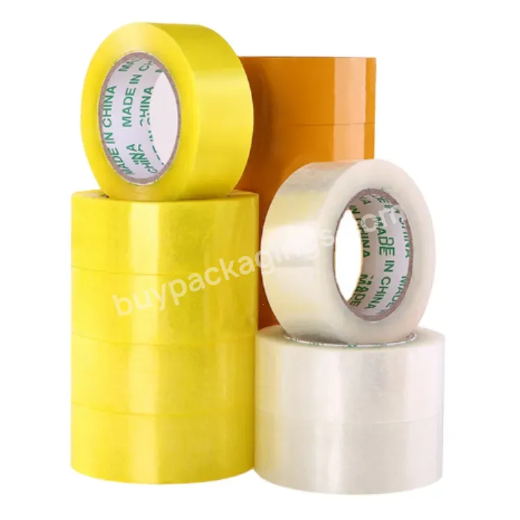 Wholesale Carton Shipping Sealing Packaging Transparent Bopp Tape With Logo - Buy Transparent Bopp Tape,Custom Sealing Bopp Packing Tape With Logo,Transparent Bopp Packaging Tape With Logo.