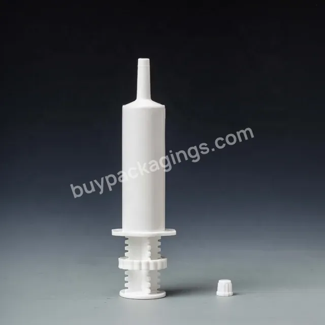 Wholesale Cheap Veterinary Instrument 60ml Large Injector Injection Veterinary Syringes For Packaging Fenbendazole Paste