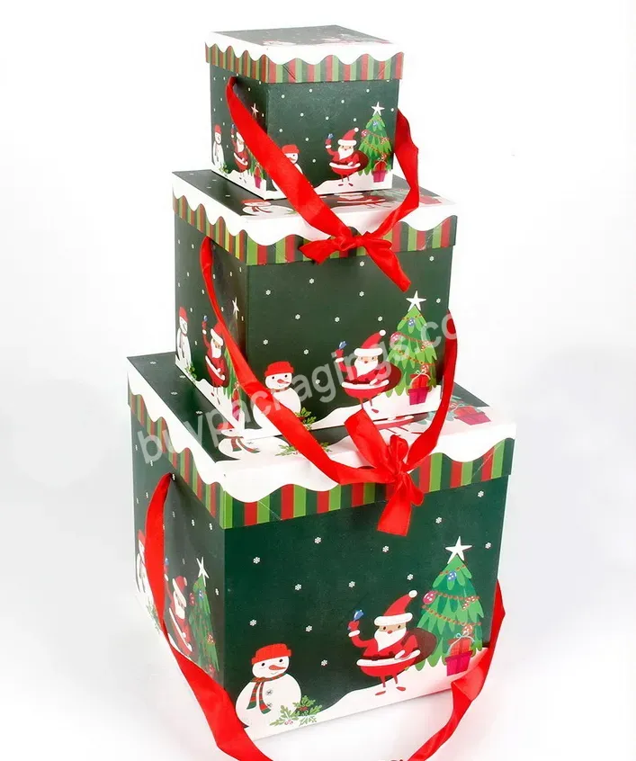 Wholesale Christmas Gift Boxes Christmas Decoration Santa Claus Christmas Gift Paper Box Set - Buy Wholesale Christmas Gift Boxes,Unique Christmas Decoration Gift Boxes,Santa Claus Christmas Gift Paper Box Set.
