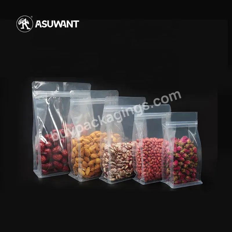 Wholesale Compostable Plastic Food Storage Zipper Packaging Clear Pla Material Tea Coffee Bag - Buy Compostable Plastic Coffee Bag,Wholesale Compostable Plastic Food Storage Clear Pla Material Tea Coffee Bag,Compostable Degradable Shopping Zipper Pac