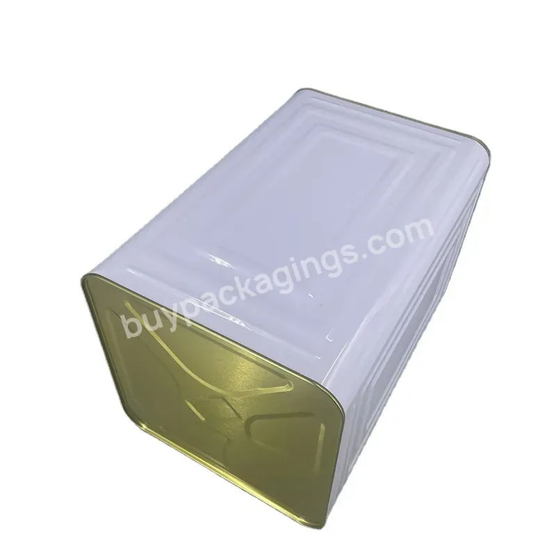 Wholesale Custom Empty Tinplate Can Metal Container 15litre Virgin Edible Oil Tin Can Food Grade Oil Packaging Tin For Olive Oil - Buy Wholesale Custom Empty Tinplate Can Metal Container,15litre Virgin Edible Oil Tin Can,Food Grade Oil Packaging Tin
