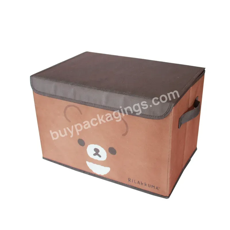 Wholesale Custom Foldable Storage Boxes Collapsible Fabric Clothing Box Storage Fabric Containers - Buy Foldable Storage Box,Collapsible Storage Box,Fabric Covered Storage Boxes With Lids.