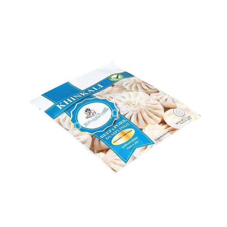 Wholesale Custom Laminated Plastic Dried Food / Frozen Dumplings Fish Food Packaging Bags With Ziplock - Buy Plastic Frozen Fish Packaging Bags,Dried Food Packaging Bags,Frozen Dumplings Food Packaging Bags.