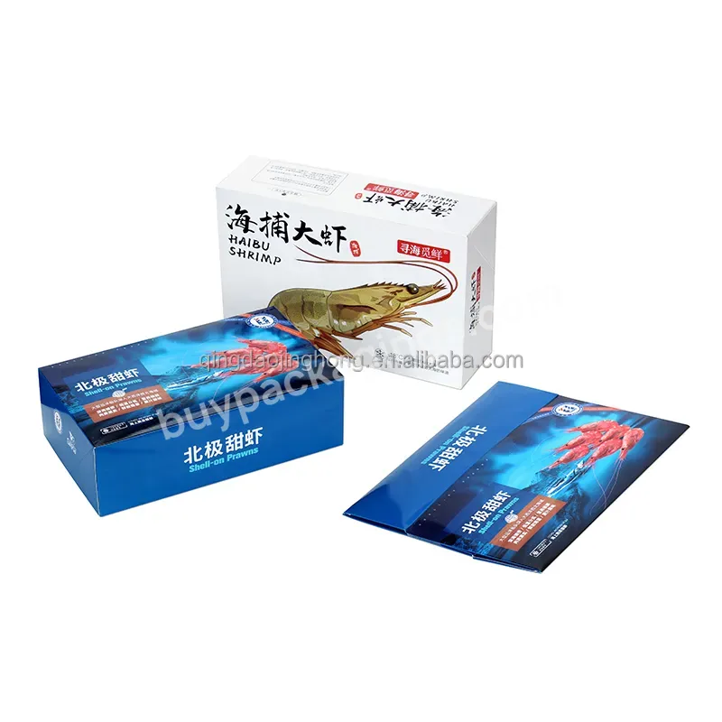 Wholesale Custom Logo Cheap Corrugated Food Box Seafood Packaging Boxes - Buy Seafood Frozen Food Box,Box For Shrimp,Frozen Food Packaging.