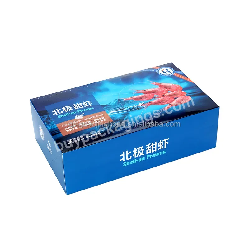 Wholesale Custom Logo Cheap Corrugated Food Box Seafood Packaging Boxes - Buy Seafood Frozen Food Box,Box For Shrimp,Frozen Food Packaging.