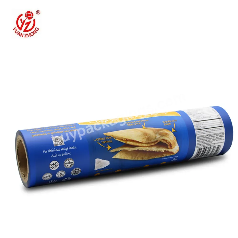 Wholesale Custom Logo Design Clear Printing Aluminum Foil Plantain Banana Corn Tortilla Potato Chips Packaging Plastic Film