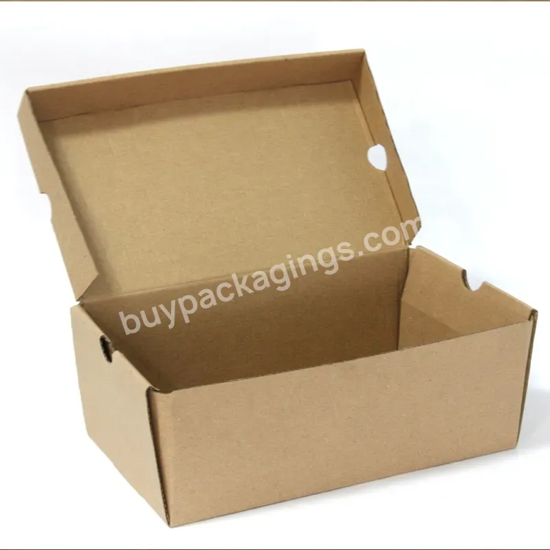 Wholesale Custom Logo Foldable Cardboard Shoe Box Adult Paper Shoe Box Packaging Carton Box - Buy Custom Logo Shoe Box,Shoe Box,Corrugated Box For Shoes.