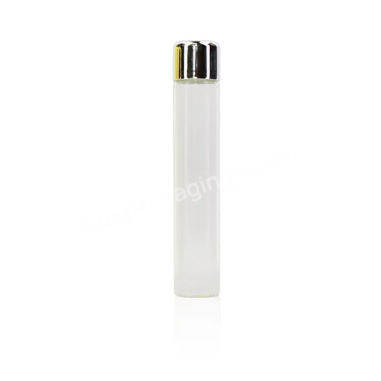 Wholesale Custom Logo Laser Engraving Different Sizes Oil Glass Tubes With Cork Lid - Buy Glass Rolled Tube With Child Resistant Cap,Round Flat Bottom Borosilicate Glass Rolled Tube,Air Tight Leak Proof Child Resistant Cap Glass Rolled Tube.