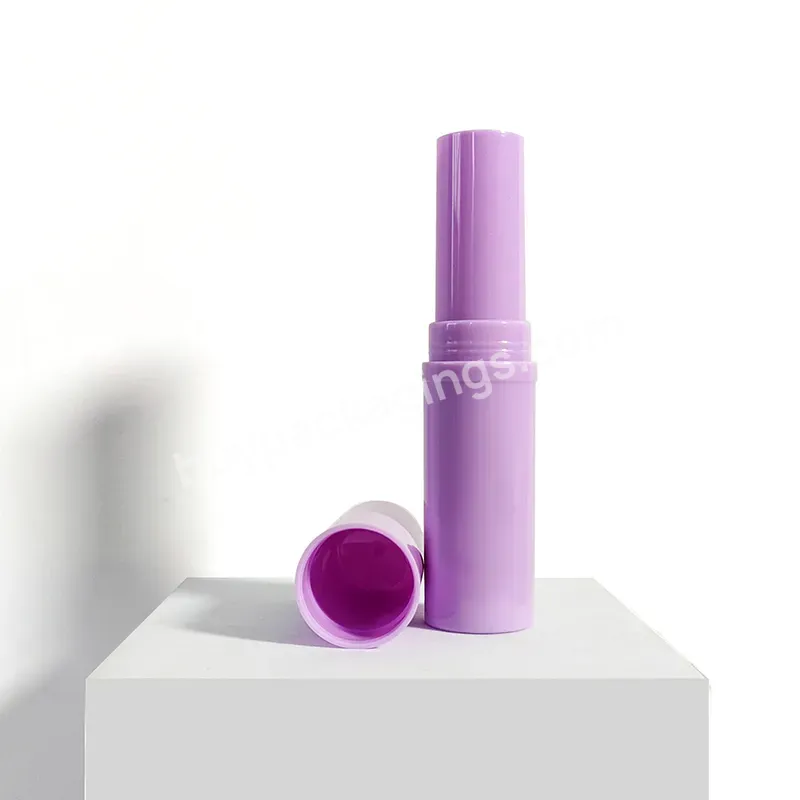 Wholesale Custom Logo Lipbalm Tube Recycle Plastic Cosmetic Packaging Chapstick Lip Balm Tube