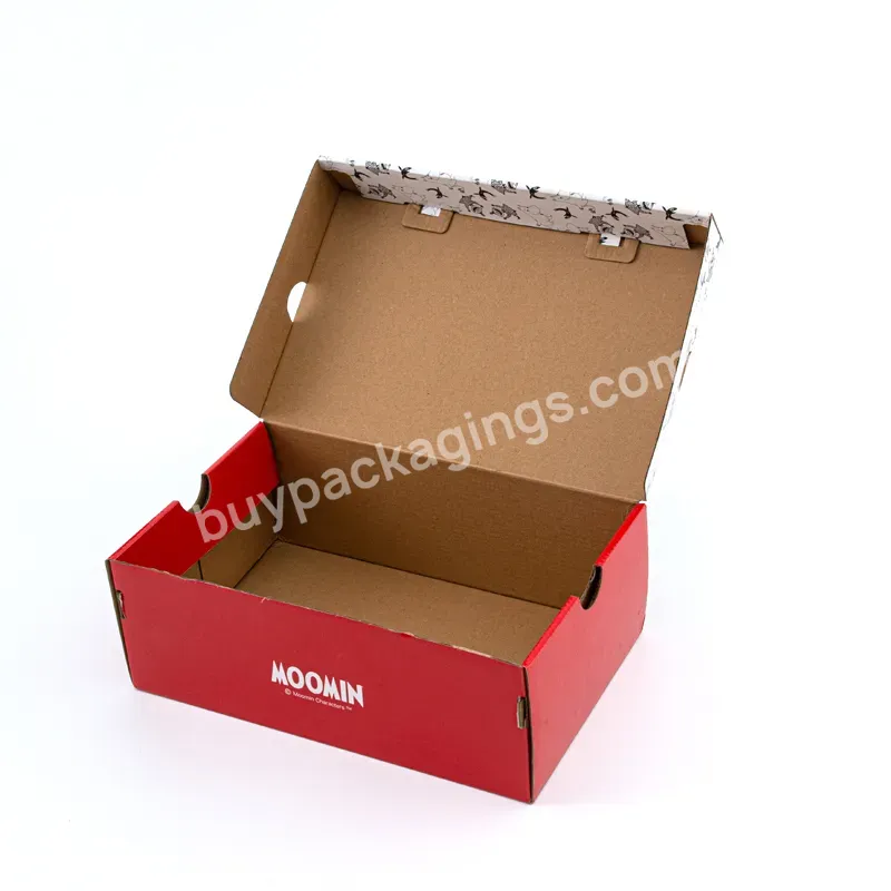 Wholesale Custom Logo Paper Corrugated Boxes Shoe Packaging Box Foldable Shipping Box For Shoes - Buy Shipping Box For Shoes,Foldable Shoes Box,Corrugated Boxes.