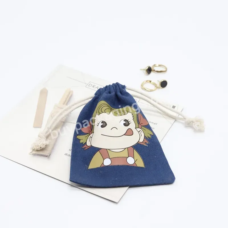 Wholesale Custom Logo Printed Muslin Jewelry Bags Luxury Mini Cotton Linen Drawstring Jewelry Gift Packaging Pouch - Buy Jewelry Bags Wholesale,Jewelry Bags Luxury,Mini Bags For Jewelry.