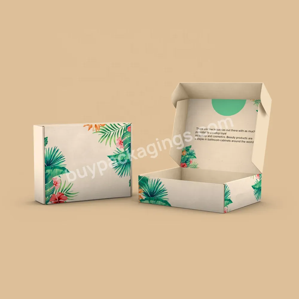 Wholesale Custom Logo Printed Unique Corrugated Shipping Packaging Boxes Kraft Paper Cardboard Embossed Mailer Box For Clothes - Buy Pink Black White Colorful Custom Mailer Box Corrugated Mailer Box Christmas Holographic Mailer Boxes,Doos Met Kleren