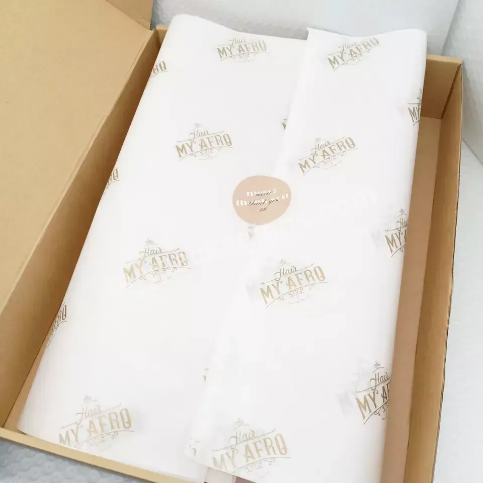 Wholesale Custom Logo Tissue Wrapping Paper For Clothing Bouquet Wrapping Paper With Sticker For Packaging T Shirt Shoes - Buy Bouquet Wrapping Tissue Paper With Sticker,Wrapping Paper For Packaging,Tissue Wrapping Paper Paper Box.