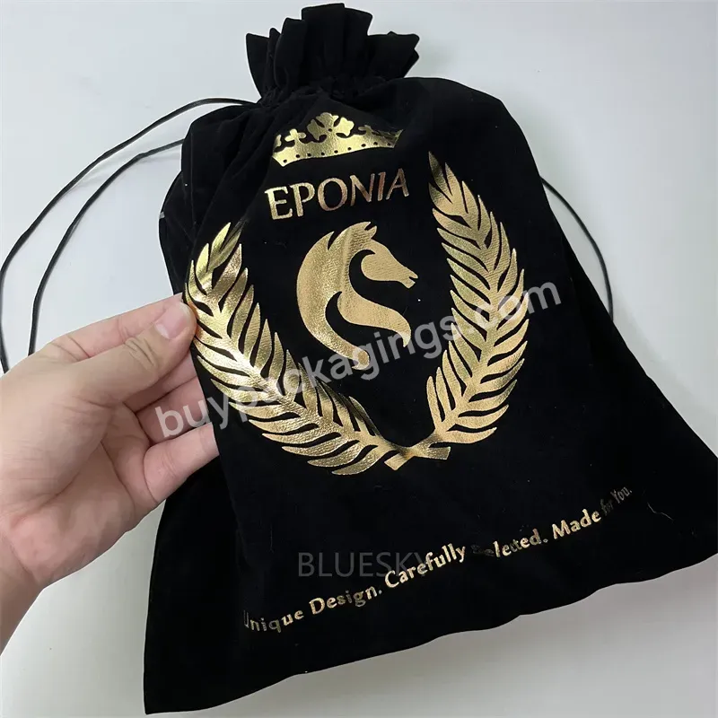 Wholesale Custom Multifunction Jewelry Pouch Suede Microfiber Handbag Packaging Drawstring Bag With Gold Logo - Buy Custom Jewellery Packaging Pouch,Black Large Drawstring Velvet Dust Bag,Gift Dust Drawstring Pouch.