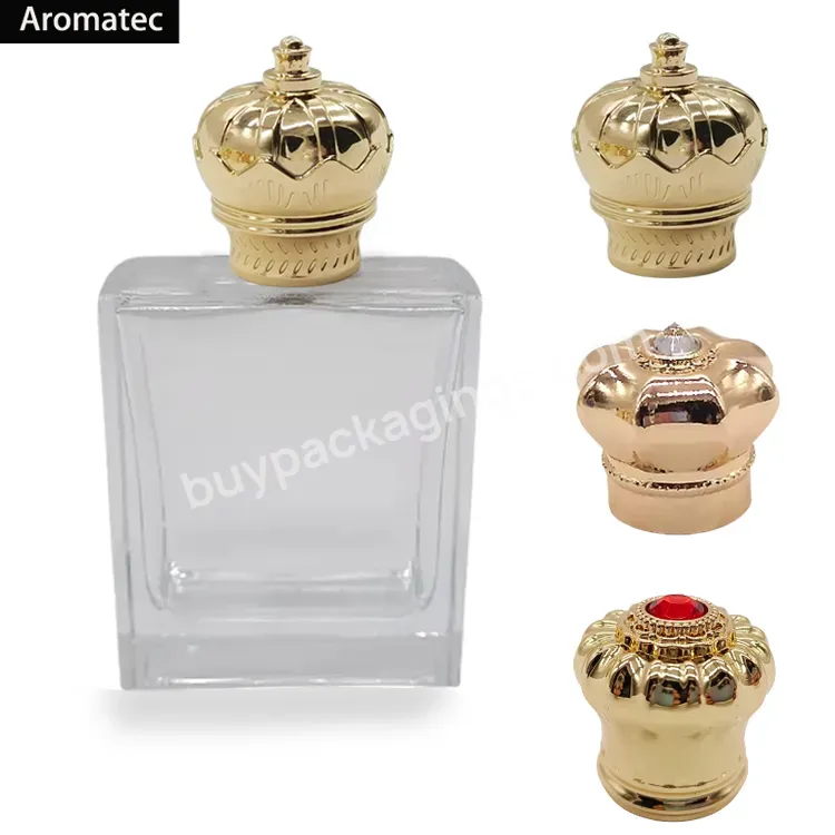 Wholesale Custom New Luxury Zinc Alloy Metal Crown Shape Cap Zamac Perfume Bottle Cap For Perfume - Buy Zinc Alloy Perfume Cap,Luxury Perfume Cover,Perfume Cap Sealing Tool.