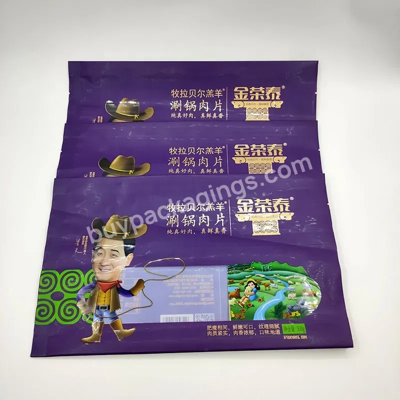 Wholesale Custom Print Center Sealed Pouch Back Seal Plastic Meat Package Bags Frozen Cooked Food Packaging Spice Bag - Buy Spice Bag,Spice Packing Bag,Spices Packing Pouch.