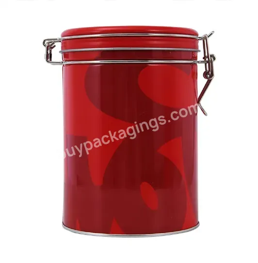 Wholesale Custom Printed Airtight Coffee Tin Can Black Round Tea Container Tins Empty Food Safe Sealed Packing Tea Tin Box - Buy Empty Food Safe Sealed Packing Tea Tin Box,Black Round Tea Container Tins,Custom Printed Airtight Coffee Tin Can.