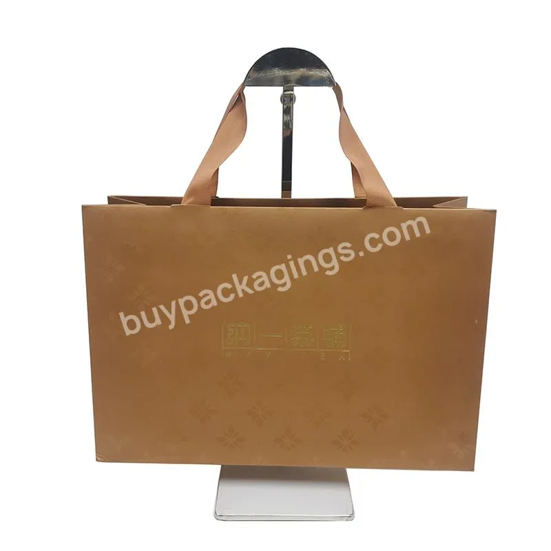 Wholesale custom printed black luxury shopping gift paper bag cheap price paper bag with handle