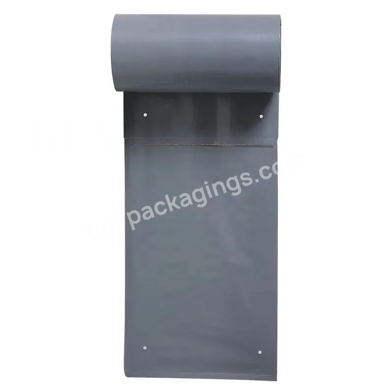 Wholesale Custom Printed Grey Poly Biodegradable Bags Single Side Pre-ope Roll Bags Continuous Plastic Courier Bag Roll - Buy Grey Waterproof Mailing Bags,Continuous Plastic Courier Bag Roll,Grey Single Side Pre-ope Roll Bags.