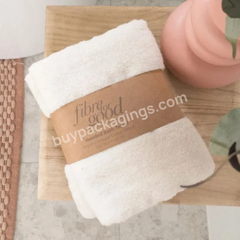 Wholesale Custom Printed Home Textile Belly Band Wash Cloth Bath Towel Paper Label Sleeve Beach Towel Packaging Sleeve - Buy Towel Packaging Sleeve,Home Textile Packaging Sleeve,Bath Towel Paper Sleeve Packaging.