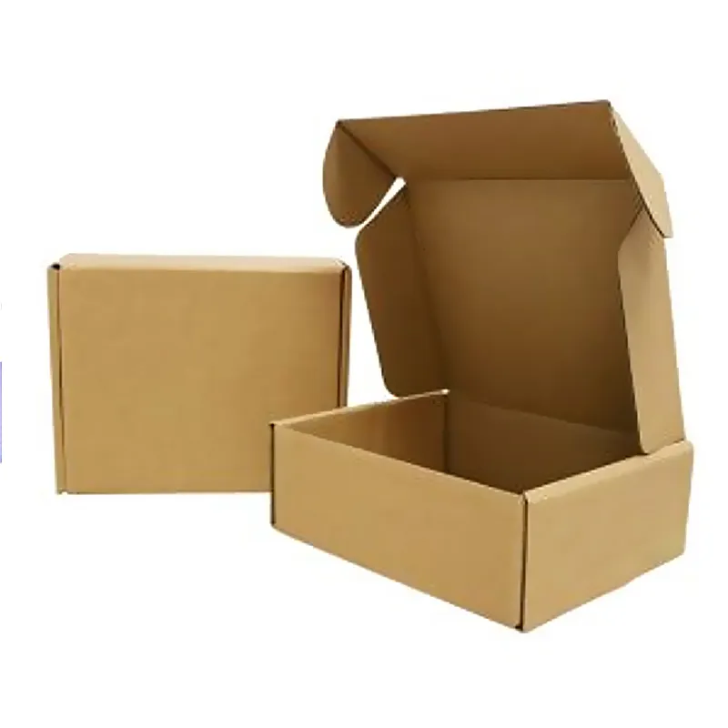 wholesale custom printed logo cardboard packaging clothing hat mailer box for shipping goods