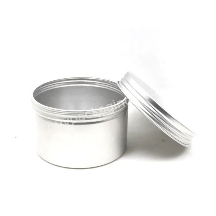 Wholesale Custom Printed Metal Round Clear Window Travel Empty Candle Jar From China With Factory Price - Buy Aluminum Candle Jar,Metal Candle Jar,Candle Aluminum Jar.