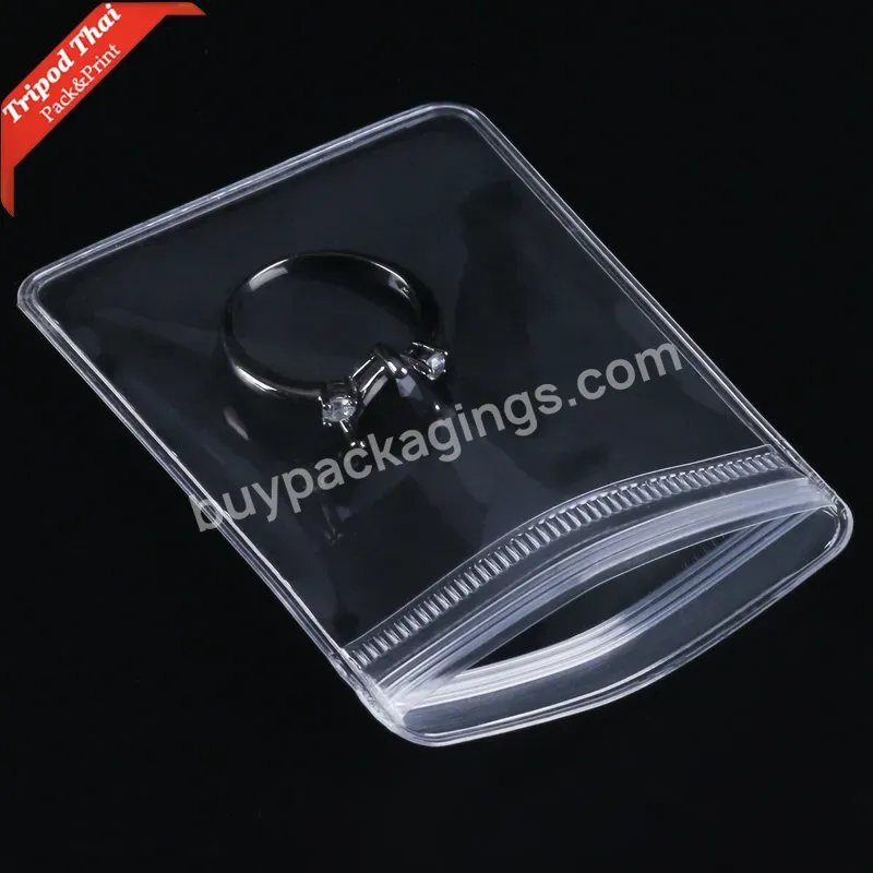 Wholesale Custom Printed Opp Self Adhesive Bags Transparent Jewelry Plastic Bags With Seal Flap - Buy Jewelrybag,Self Adhesive Bag,Zipper Bag.