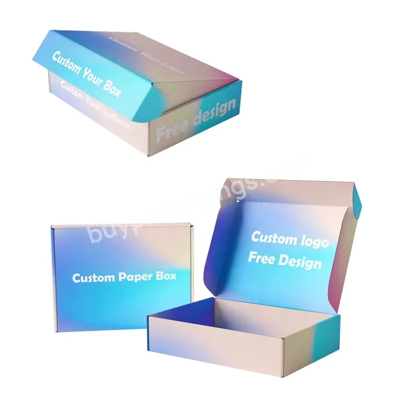 Wholesale Custom Printed Size Logo Shipping Mailer Paper Boxes Corrugated Paper Packaging Box - Buy Mailer Box,Shipping Boxes Custom Logo,Customized Paper Packaging Box.