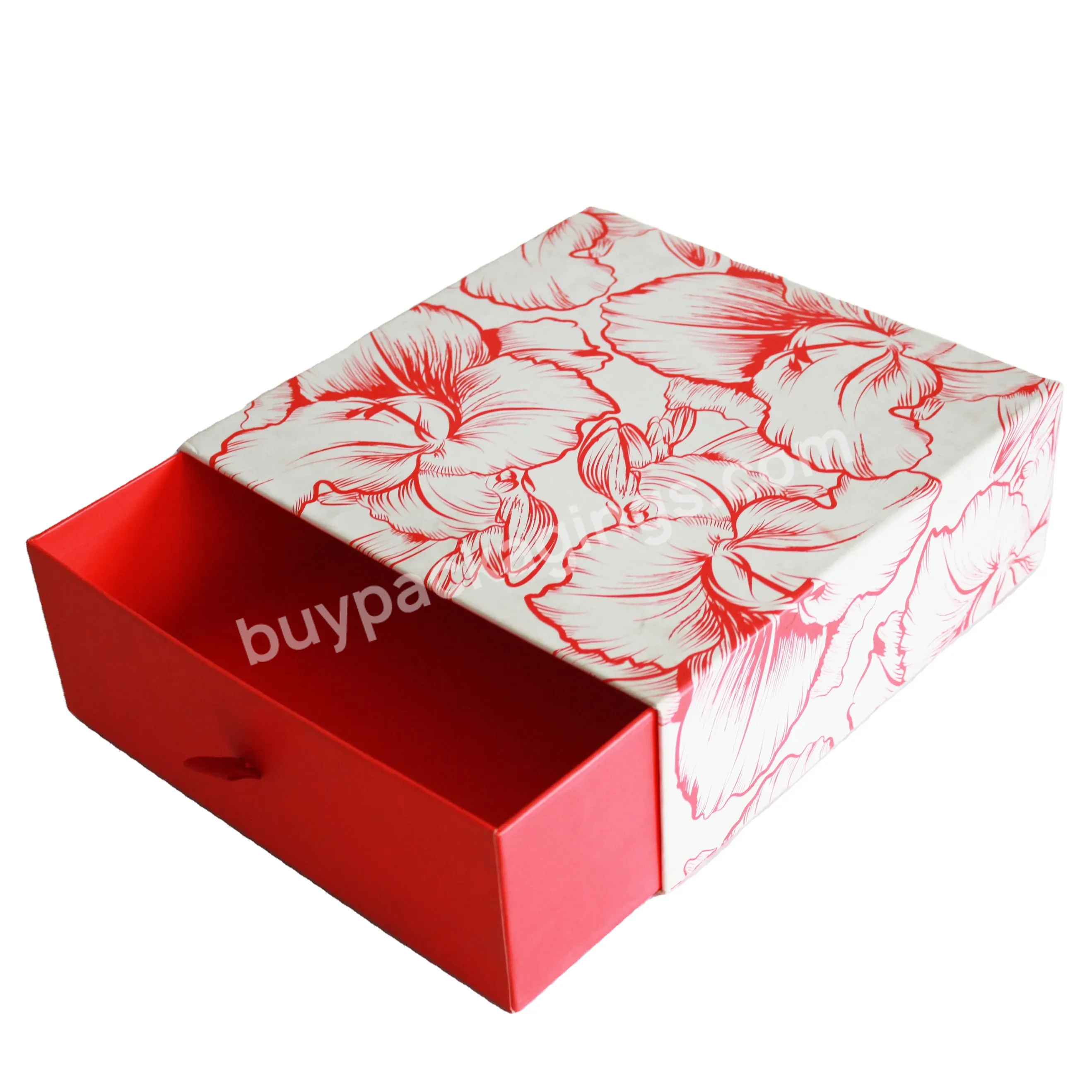 Wholesale Custom Printing Logo Paperboard Packaging Boxes Drawer Gift Boxes For Clothing - Buy Drawer Box,Drawer Gift Box,Gift Packaging Box.