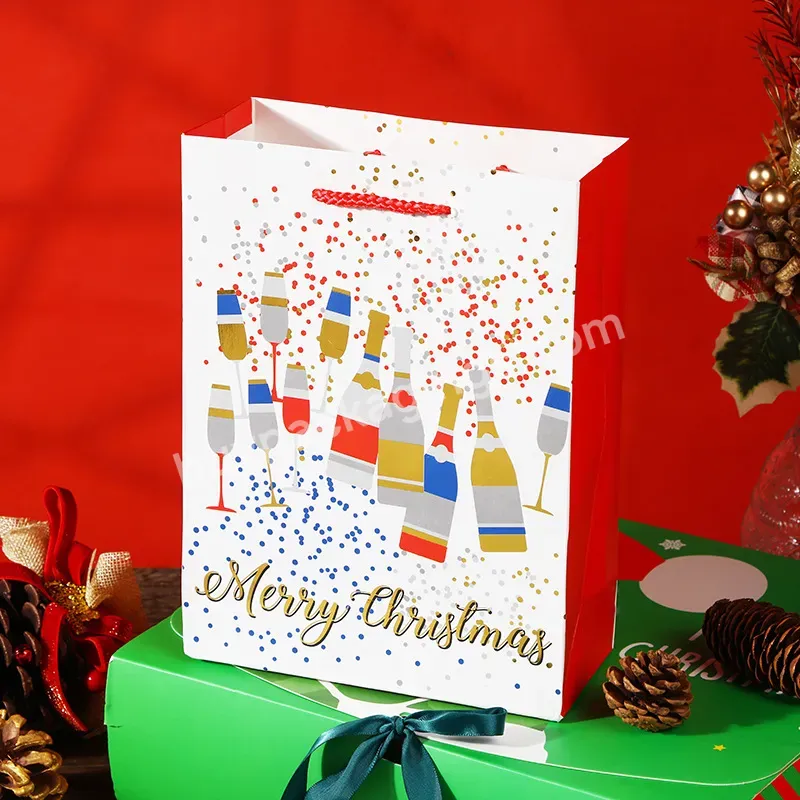 Wholesale Custom Printing Recovery Paper Packaging Shopping Bags Christmas Gift Bag - Buy Christmas Gift Bag,Christmas Paper Gift Bags,Paper Packaging Shopping Bags Christmas Gift Bag.