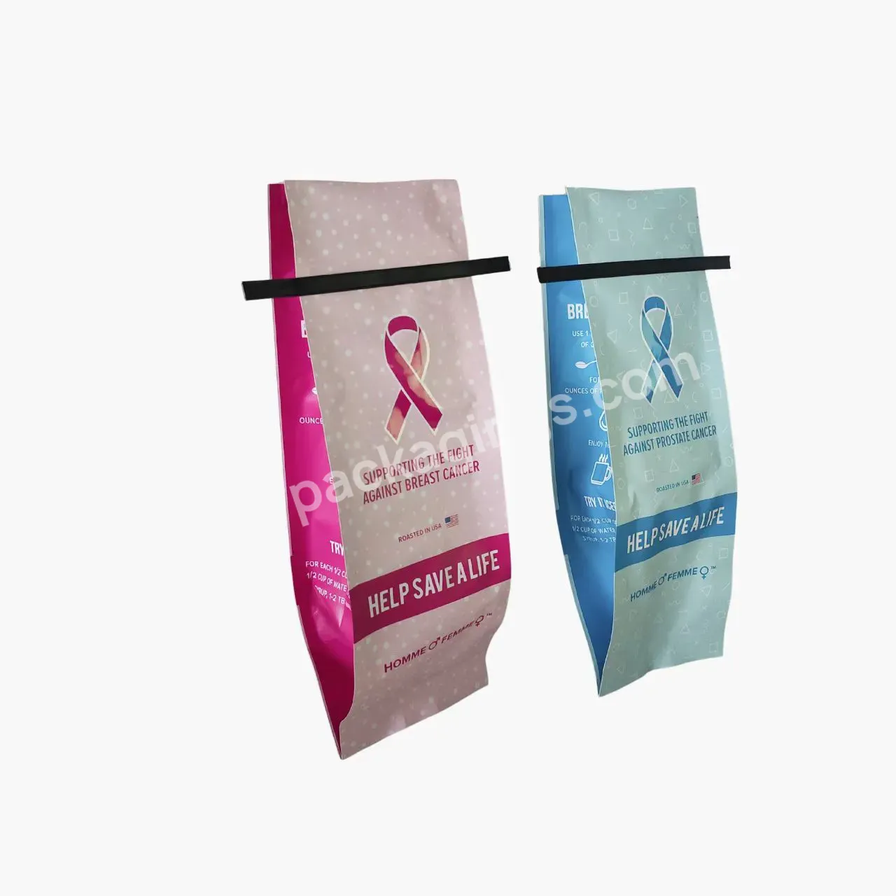 Wholesale Custom Waterproof Coffee Packaging Side Gusset Bag With Valve The Iron Wire Bar - Buy Packaging Coffee Bag With Zipper,Coffee Flat Bottom Packaging Bag,Coffee Packaging Bag With Valve.