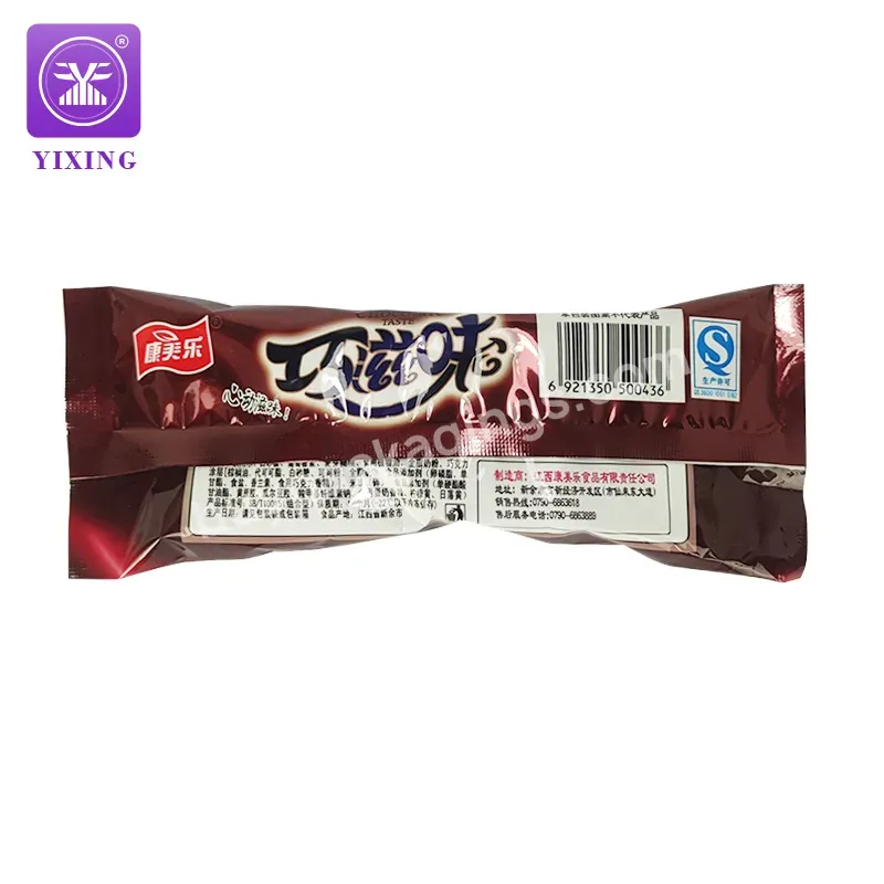 Wholesale Customize Print Oem Aluminium Film Wrappers Back Seal Packaging Plastic Popsicle Ice Cream Bags Frozen Food Ice Pop - Buy Custom Small Lamination Roll Film Ice Cream Pop Popsicle Plastic Packaging Pouch Bag,Factory Printed Bask Seal Plastic