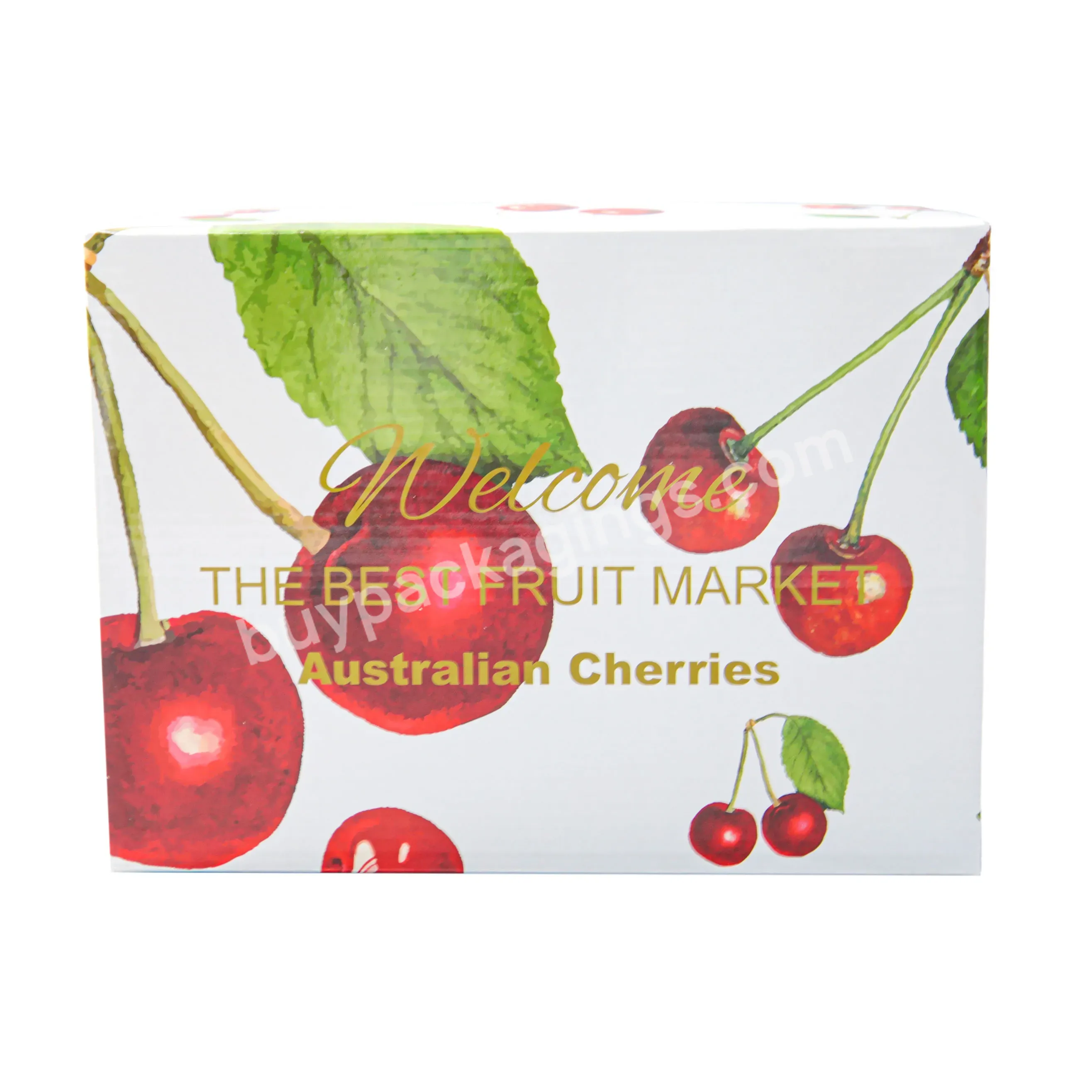 Wholesale Customized Colorful Print Recyclable Corrugated Cardboard Packaging Box Lid&bottom Type Box For Cherry - Buy Recyclable Corrugated Cardboard Box,Lid&bottom Type Box For Cherry,Corrugated Cardboard Packaging Box.