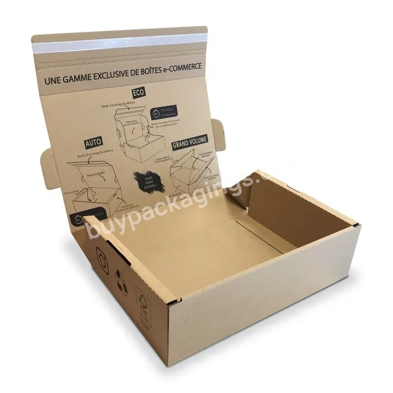 Wholesale Customized Corrugated Carton Box Printed With Your Own Logo - Buy Carton Box Packaging,Custom Carton Box Packaging With Logo,Corrugated Shipping Carton Logo Box.
