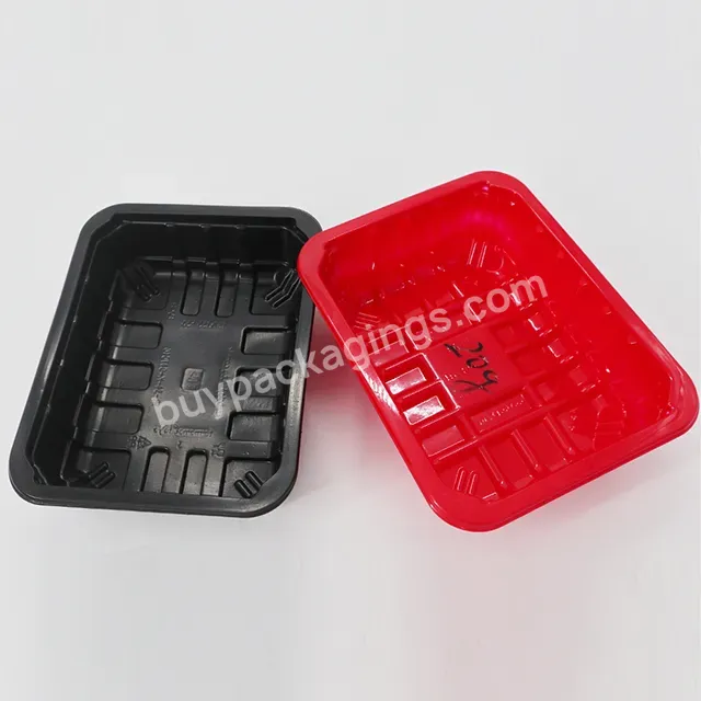 Wholesale Customized Disposable Pp Packaging Take Away Blister Fresh Meat Tray Plastic Pp Blister Frozen Chicken Fruit Tray - Buy Plastic Chicken Tray,Pp Blister Frozen Fruit Tray,Fresh Meat Plastic Tray.