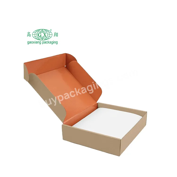 Wholesale Customized Logo Foldable Present Clothes Corrugated Paper Boxes For Packaging - Buy Packaging Paper Box,Clothes Paper Box,Foldable Paper Gift Box.