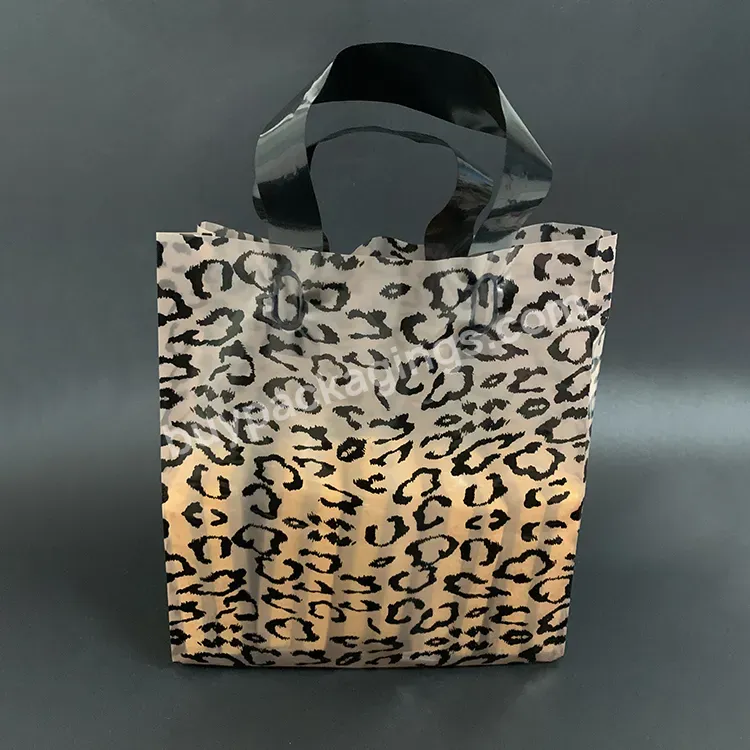 Wholesale Customized Patterns Logo Exquisite Clothing Packaging Waterproof Gift Portable Plastic Clothing Shopping Bags - Buy Plastic Clothing Shopping Bags,Wholesale Plastic Bags,Waterproof Plastic Gift Bags.
